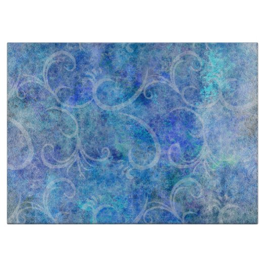 クリスマスウィンターストームビクトリアンフィリグリー旋回B カッティングボード (正面)