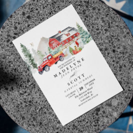 クリスマスウィンタースノーバーンドリーウェディングフライヤー チラシ