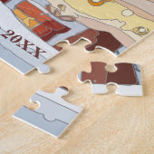 クリスマスウィンタータウン ジグソーパズル (側面)