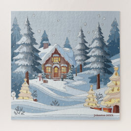 クリスマスウィンタータウン ジグソーパズル