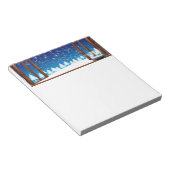 クリスマスウィンターデザイン ノートパッド (アングル)