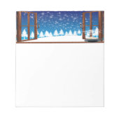 クリスマスウィンターデザイン ノートパッド (正面)