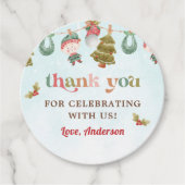 クリスマスウィンターバースデーパーティー フェイバータグ (正面)