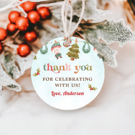 クリスマスウィンターバースデーパーティー フェイバータグ