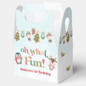 クリスマスウィンターバースデーパーティー フェイバーボックス (オープン)