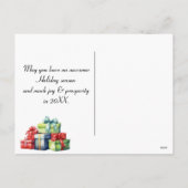 クリスマスウィンターバーン シーズンポストカード (裏面)