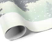 クリスマスウィンターパインズ ラッピングペーパー (ロールコーナー)