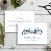 クリスマスウィンタービレッジブルー非写真事業