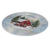 クリスマスウィンターファーム カッティングボード (角)