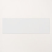 クリスマスウィンターベリーリース名前をカスタムする ヨガマット (裏面(横))