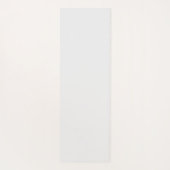 クリスマスウィンターベリーリース名前をカスタムする ヨガマット (裏面)