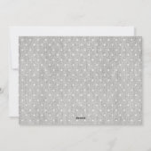 クリスマスウィンターベリーリース結婚したクリスマス シーズンカード (裏面)