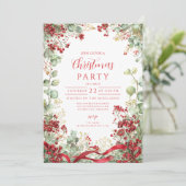 クリスマスウィンターベリーリース 招待状 (スタンド正面)