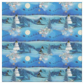 クリスマスウィンターホリデーお祝い ファブリック (見本)