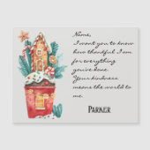 クリスマスウィンターホリデージェネリック磁気カード (正面)