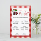 クリスマスウィンターホリデー財布ブライダルシャワーゲーム (スタンド正面)