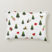 クリスマスウィンターホリデー アクセントクッション (裏面)