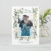 クリスマスウィンターボタニカルウォーター色 シーズンカード (スタンド正面)