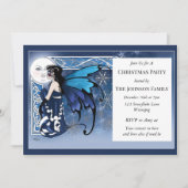 クリスマスウィンタームーンフェアリー 招待状 (正面)