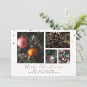 クリスマスウィンターメリークリスマスハッピーニューイヤーホ シーズンカード (スタンド正面)