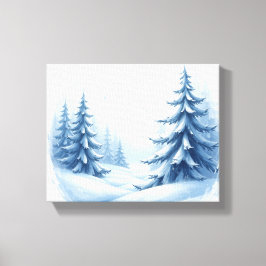 クリスマスウィンターランド キャンバスプリント