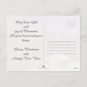 クリスマスウィンターワンダーランドへの動機 シーズンポストカード (裏面)