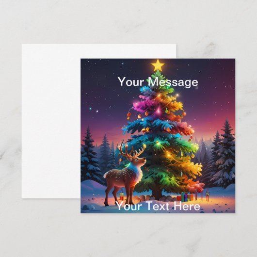 クリスマスウィンターワンダーランドホリデーシーズン (正面/裏面)