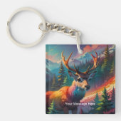 クリスマスウィンターワンダーランドホリデーシーズン キーホルダー (正面)