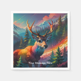 クリスマスウィンターワンダーランドホリデーシーズン スタンダードカクテルナプキン