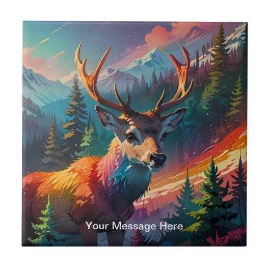 クリスマスウィンターワンダーランドホリデーシーズン タイル (正面)