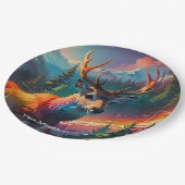 クリスマスウィンターワンダーランドホリデーシーズン ペーパープレート (アングル)