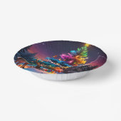 クリスマスウィンターワンダーランドホリデーシーズン ペーパーボウル (傾斜あり)