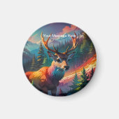 クリスマスウィンターワンダーランドホリデーシーズン マグネット (正面)