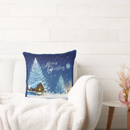 クリスマスウィンターワンダーランドホリデーフェスティバル クッション