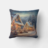 クリスマスウィンターワンダーランド クッション (裏面)