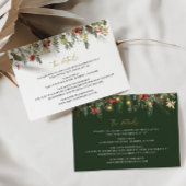 クリスマスウィンター詳細エンクロージャカード エンクロージャーカード