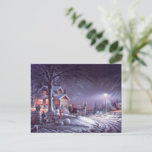 クリスマスウィンター魔法 シーズンポストカード (スタンド正面)