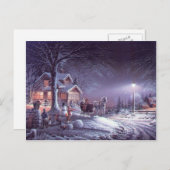 クリスマスウィンター魔法 シーズンポストカード (正面/裏面)