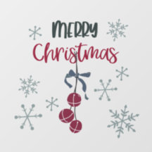 クリスマスウィンドウまたは壁の固定