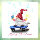 クリスマスウィンドウクリッチングスケーター格言とギフト ウィンドウサイン (シート3)