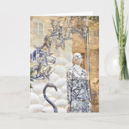 クリスマスウィンドウショッピングロンドンフェスティバルシーズン カード