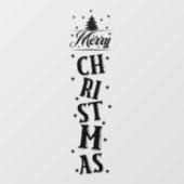 クリスマスウィンドウデカール  ウィンドウサイン (シート)