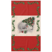 クリスマスウィンドウライト テーブルクロス (正面)