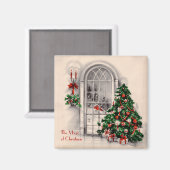 クリスマスウィンドウライト マグネット (正面/裏面)