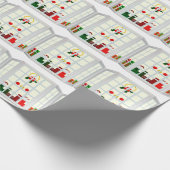 クリスマスウィンドウラッピング紙 ラッピングペーパー (角)