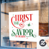 クリスマスウィンドウ ウィンドウサイン (カフェ窓)