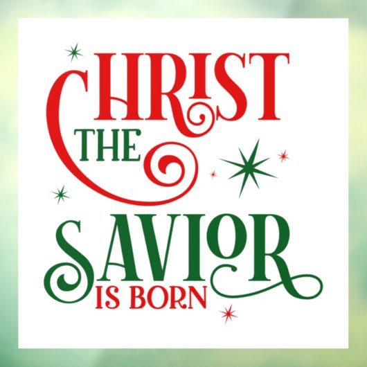 クリスマスウィンドウ ウィンドウサイン (シート3)