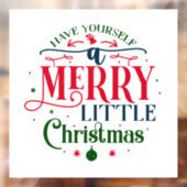 クリスマスウィンドウ ウィンドウサイン (シート2)