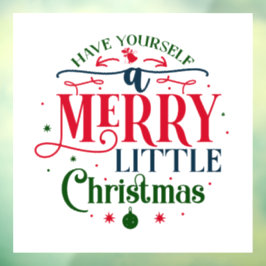 クリスマスウィンドウ ウィンドウサイン