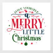 クリスマスウィンドウ ウィンドウサイン (シート)